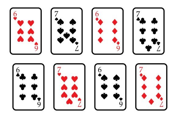Download Casino Poker Cards Game Elements Set - Game elements Collection