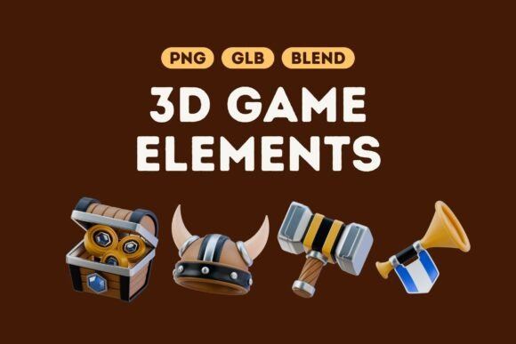 Download Epic 3D Game Elements Bundle Set 5 - Game elements Collection