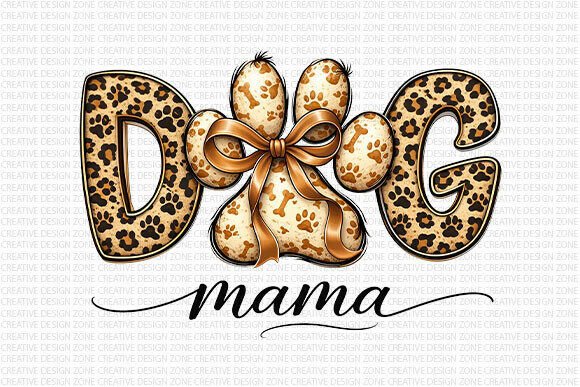 Download Dog Mama Leopard Paw PNG - Premium Resources