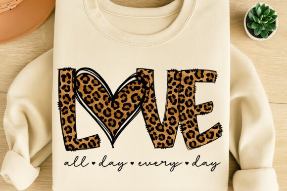 Download LOVE Leopard Valentine PNG - Premium Resources