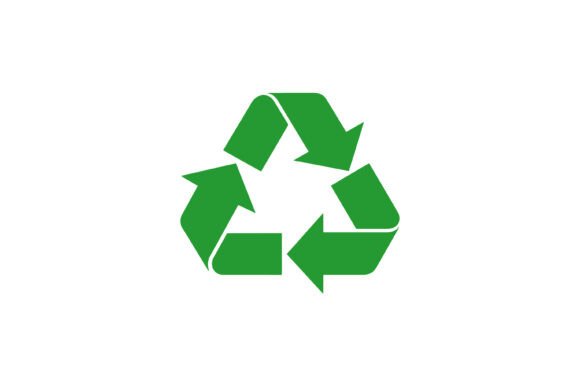 Download Green Recycling Arrows Triangle Symbol - Premium Bundle