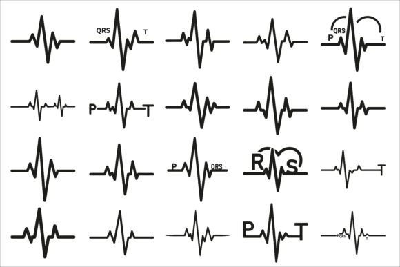 Download Modern Heartbeat Symbol Icon Vector - Premium Bundle