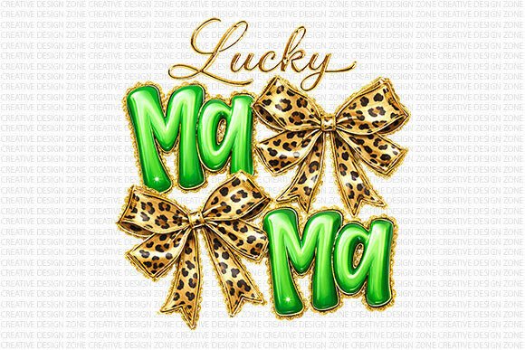 Download Lucky Mama Leopard Bow PNG - Premium Resources